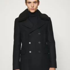 Vendite The Kooples 17 The Kooples COAT - Cappotto Corto - Navy, Uomo