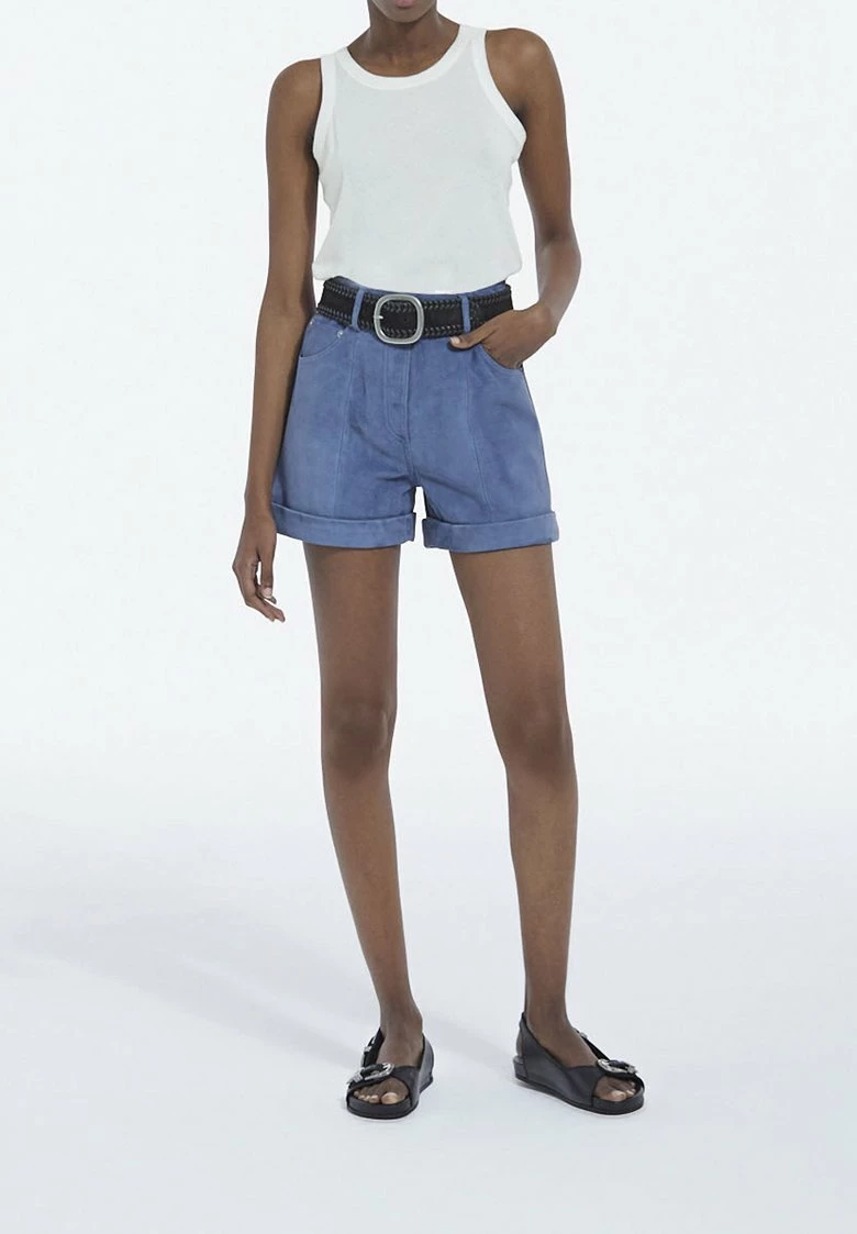 The Kooples Pantaloni Di Pelle - Blue, Donna 4 The Kooples Pantaloni Di Pelle - Blue, Donna - immagine 2