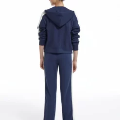 The Kooples Donna Felpa Con Zip - Navy -Vendite The Kooples be50310bcb454607b3e2001c4113cf67