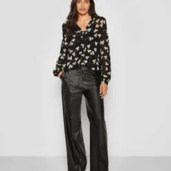 The Kooples SHIRT 2-IN-1 - Top - Black, Donna -Vendite The Kooples be8812528c8b4f96a8252d1123cdfe35
