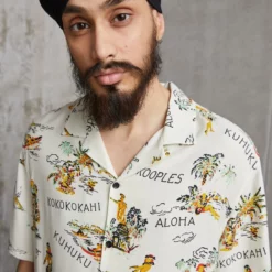 The Kooples CHEMISE - Camicia - Ecru/black, Uomo -Vendite The Kooples bf40c60b6a3d4cc596d33971e4790b2e