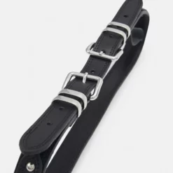 The Kooples Donna DOUBLE BUCKLE - Cintura - Black -Vendite The Kooples c07de7574e3444548a55f7b3aa03a821