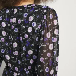 The Kooples DRESS - Vestito Estivo - Black/purple, Donna -Vendite The Kooples c2e671839a2a48f5bb74ed8d32ff5391