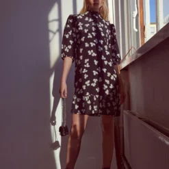 The Kooples DRESS - Vestito Estivo - Black-ecru, Donna -Vendite The Kooples c2ef02ed051d4f37822306d21bf72d43