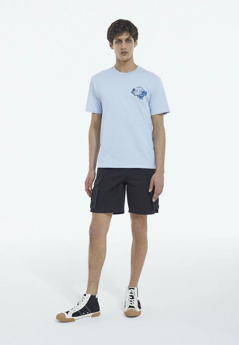 The Kooples T-shirt Con Stampa - Blue, Uomo 4 The Kooples T-shirt Con Stampa - Blue, Uomo - immagine 2
