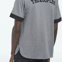 The Kooples BASEBALL - T-shirt Con Stampa - Middle Grey Melange, Uomo -Vendite The Kooples c3f8a2a8f4444e05ad9a4319c9c01481