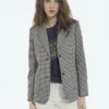 The Kooples Donna PIED DE POULE - Blazer - Beige -Vendite The Kooples c4a582e61c0042f2b7bfe4427575fc17