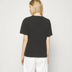 The Kooples T-shirt Con Stampa - Black Washed, Donna -Vendite The Kooples c4d8226fd3644e2fabca82888d5d550e
