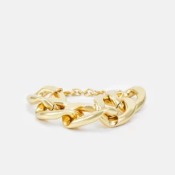 The Kooples BRACELET LARGE - Bracciale - Gold-coloured, Donna