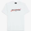 The Kooples WEISSES KÖRPERBETONTES T-SHIRT MIT LOG - T-shirt Con Stampa - White, Uomo -Vendite The Kooples c5b7730c043446f686b1de46e7199125