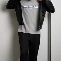 The Kooples TEE - T-shirt Con Stampa - Grey Melange, Uomo