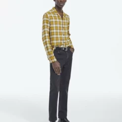 The Kooples CHEMISE - Camicia - Yellow, Uomo -Vendite The Kooples c63bbe43b75d4810afc6751b6823df4b