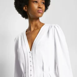 The Kooples Donna Camicetta - White 14 The Kooples Donna Camicetta - White -Vendite The Kooples c86e7f6579a64bbd8f04e227145a542f