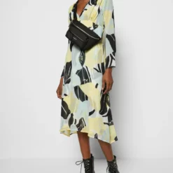 The Kooples ROBE LONGUE MANCHES LONGUESEN HIBISCUS - Vestito Estivo - Green, Donna -Vendite The Kooples c894810a2b1d4c9bb0fb41c627f1e531