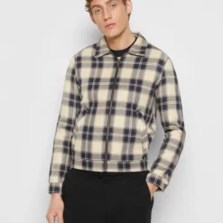 The Kooples BLOUSON - Giacca Leggera - Off White/navy, Uomo -Vendite The Kooples c896d9fda54841a2bce61db045d88ce3