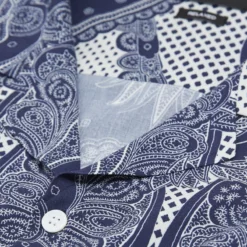 The Kooples À COL REQUIN - Camicia - Blue, Uomo -Vendite The Kooples c95fdc98a15a40e898c05eeacc89b80a