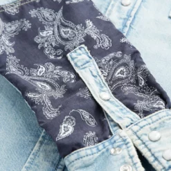 The Kooples Camicia - Blue Washed, Uomo -Vendite The Kooples c98fbdbfe7b0446dabdbc5143fdc4f37