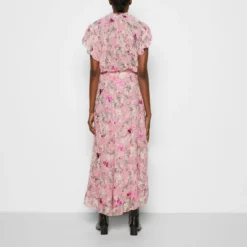 The Kooples JUPE LONGUE DRAPEE AVEC VOLANTSEN FLOWERS ROSE - Gonna Lunga - Pink, Donna -Vendite The Kooples c9baa0a6debf4e7286f5ed4288d761c6