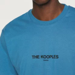 The Kooples T-shirt Con Stampa - Blue, Uomo 13 The Kooples T-shirt Con Stampa - Blue, Uomo -Vendite The Kooples cc73ed2ab2674fdb975feae2b1897234