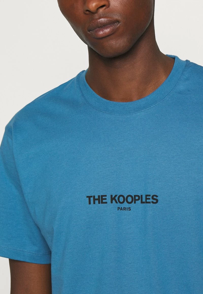 The Kooples T-shirt Con Stampa - Blue, Uomo 8 The Kooples T-shirt Con Stampa - Blue, Uomo - immagine 6