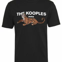 The Kooples TIGER LOGO - T-shirt Con Stampa - Black, Uomo 12 The Kooples TIGER LOGO - T-shirt Con Stampa - Black, Uomo -Vendite The Kooples cc8283f89ea4485c9268a9dc25511981