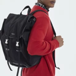 The Kooples TECHNIQUE À MULTI POCHES - Zaino - Black, Uomo