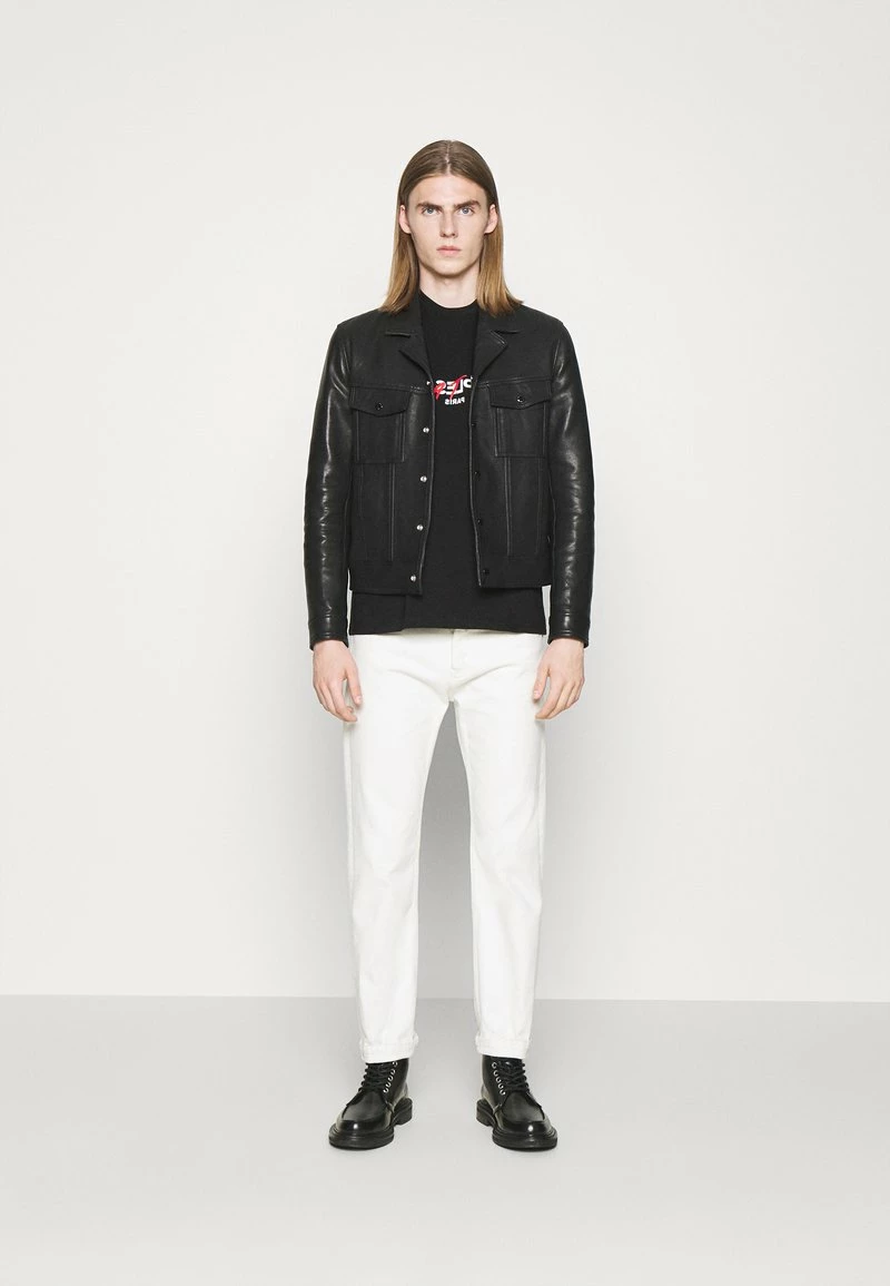 The Kooples WEISSES KÖRPERBETONTES T-SHIRT MIT LOG - T-shirt Con Stampa - Black, Uomo 4 The Kooples WEISSES KÖRPERBETONTES T-SHIRT MIT LOG - T-shirt Con Stampa - Black, Uomo - immagine 2