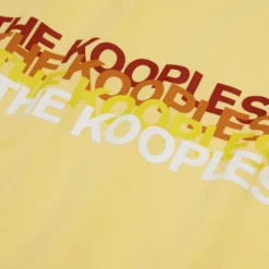 The Kooples MANCHES - T-shirt Con Stampa - Yellow, Uomo 15 The Kooples MANCHES - T-shirt Con Stampa - Yellow, Uomo -Vendite The Kooples d1f8478e5df84931b9d735230a7c42a5
