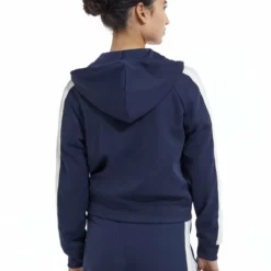 The Kooples Donna Felpa Con Zip - Navy -Vendite The Kooples d370a0521a81475480c175d7feafa9a3