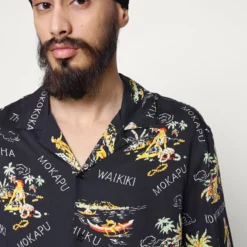 The Kooples CHEMISE - Camicia - Black/yellow, Uomo -Vendite The Kooples d3d161b31bc44d70b537874b073f62fc