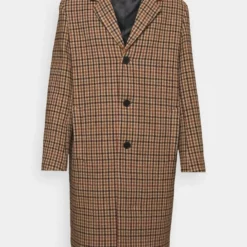 The Kooples COAT - Cappotto Classico - Camel/wine Red, Uomo -Vendite The Kooples d44b1b233cc9439c8994993c49f003bd