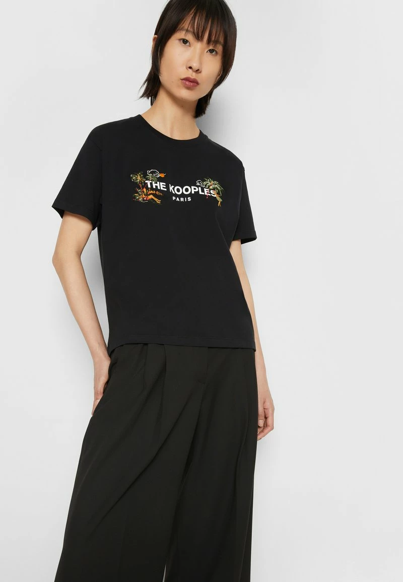 The Kooples MANCHES COURTES - T-shirt Con Stampa - Black, Donna 8 The Kooples MANCHES COURTES - T-shirt Con Stampa - Black, Donna - immagine 6