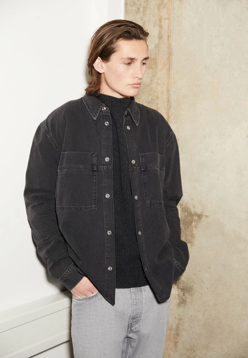 The Kooples SHIRT - Giacca Da Mezza Stagione - Black Washed, Uomo 4 The Kooples SHIRT - Giacca Da Mezza Stagione - Black Washed, Uomo - immagine 2