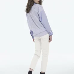 The Kooples Camicia - Blue White, Donna -Vendite The Kooples d6c276d53e554c48b09d87cf6488740c