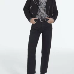 The Kooples Giacca Di Pelle - Black, Donna -Vendite The Kooples d741e35aaf1f4320a15591c5aec08495