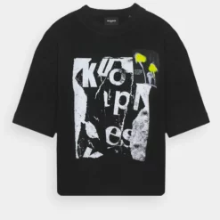 The Kooples T-shirt Con Stampa - Black, Donna -Vendite The Kooples d907eec182574c168e6690b022db4f60
