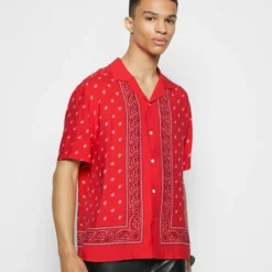 The Kooples CHEMISE - Camicia - Red-black-white, Uomo -Vendite The Kooples d9b3d3928f7142e8b94a52bcd5b7ff52