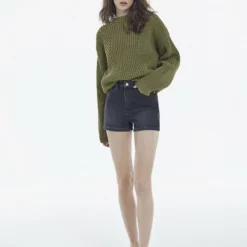 The Kooples Maglione - Kaki, Donna -Vendite The Kooples dab46be10f2847ddb4ef29b89d4761f9