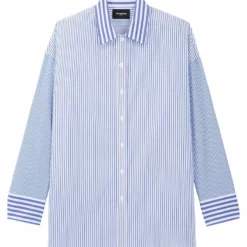 The Kooples Camicia - Blue White, Donna -Vendite The Kooples db074417934345d3acf8499157c397cc