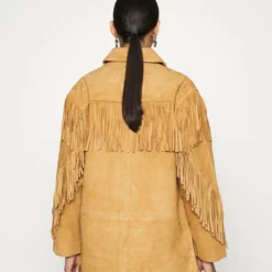 The Kooples JACKET - Giacca Di Pelle - Camel, Donna -Vendite The Kooples db5c4d3718a64d15accd8c8818a0a2b9