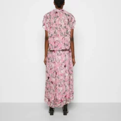 The Kooples Donna MANCHES COURTES LACEEN FLOWERS ROSE - Tunica - Pink -Vendite The Kooples dba019daae2b480e9f5891bcb6ff1d98