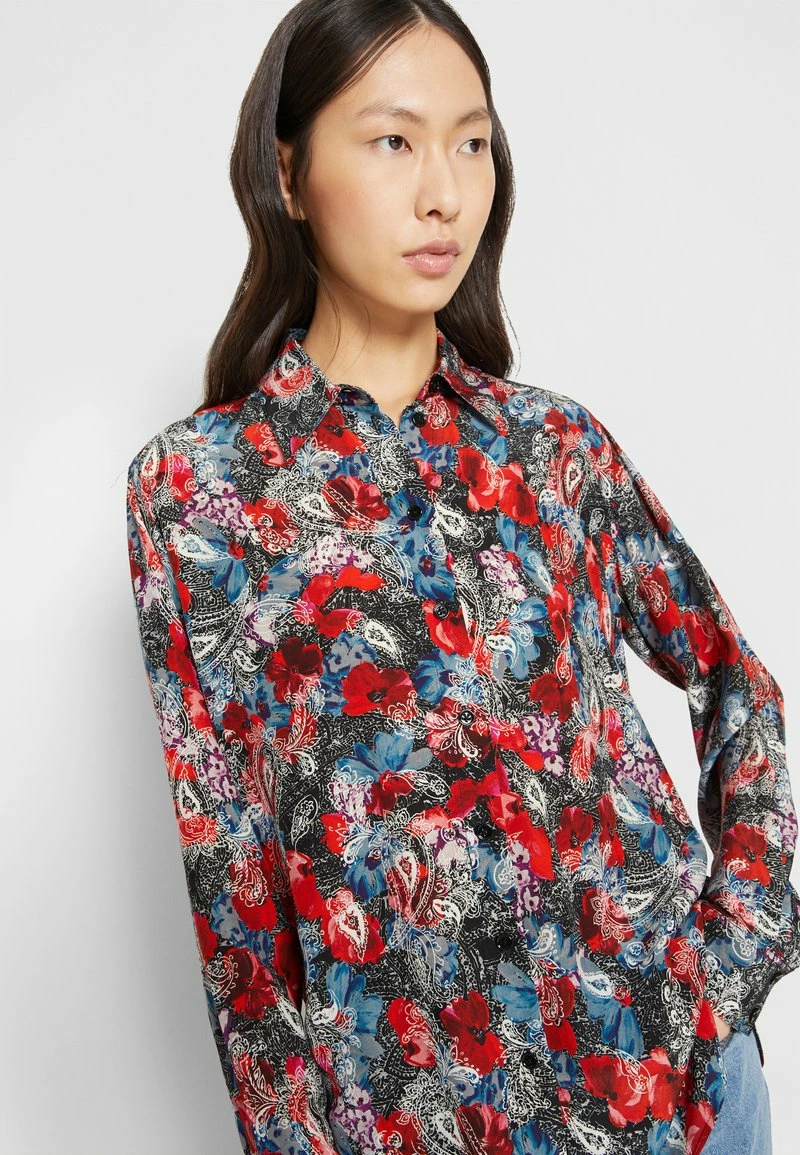 The Kooples CHEMISE DROITE A MANCHES LONGUESEN IMPRIME - Camicia - Red, Donna 8 The Kooples CHEMISE DROITE A MANCHES LONGUESEN IMPRIME - Camicia - Red, Donna - immagine 6