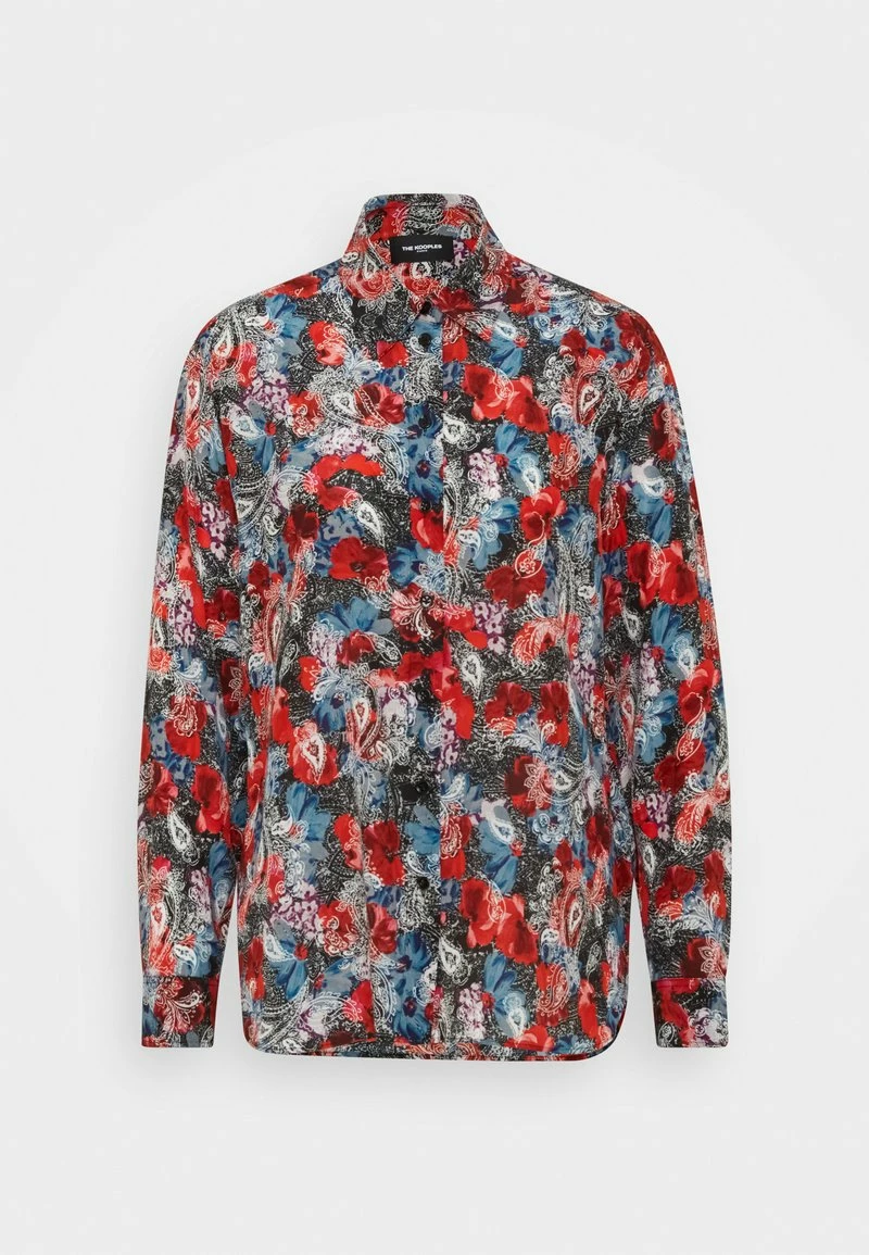 The Kooples CHEMISE DROITE A MANCHES LONGUESEN IMPRIME - Camicia - Red, Donna 4 The Kooples CHEMISE DROITE A MANCHES LONGUESEN IMPRIME - Camicia - Red, Donna - immagine 2