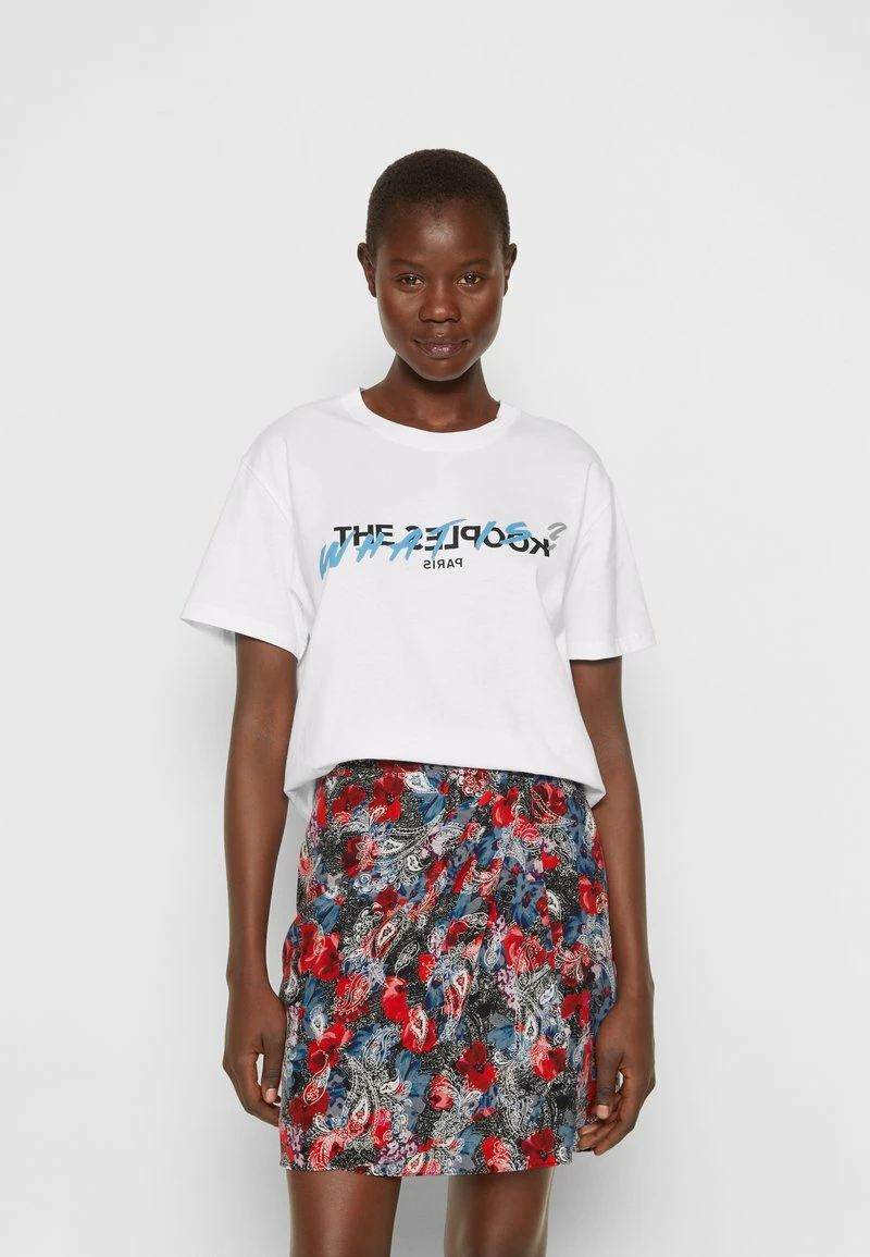 The Kooples MANCHES COURTES TOUR DATES - T-shirt Con Stampa - White, Donna 5 The Kooples MANCHES COURTES TOUR DATES - T-shirt Con Stampa - White, Donna - immagine 3