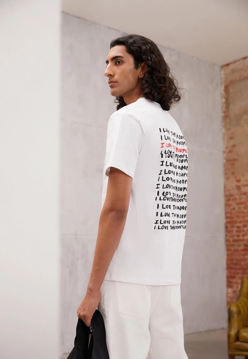 The Kooples T-shirt Con Stampa - White, Uomo 3 The Kooples T-shirt Con Stampa - White, Uomo