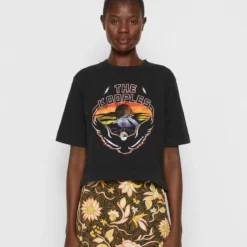 The Kooples MANCHES COURTES - T-shirt Con Stampa - Black Washed, Donna 11 The Kooples MANCHES COURTES - T-shirt Con Stampa - Black Washed, Donna -Vendite The Kooples de78a197ab7748aeabb4882fe4c8874b