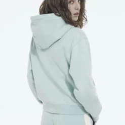 The Kooples Donna Felpa Con Cappuccio - Gris Bleu -Vendite The Kooples dee0dcddf8b54897918df35e8ac4e158