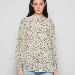 The Kooples Donna 2-in-1 SHIRT - Camicetta - White/navy