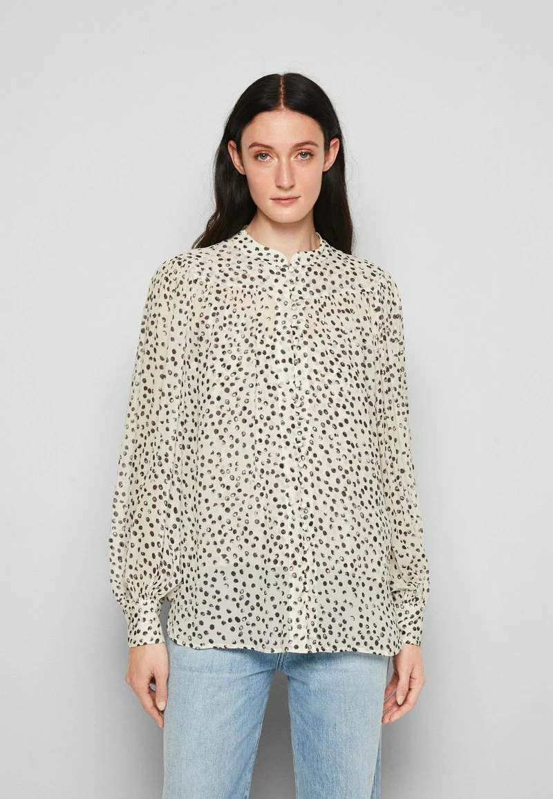 The Kooples Donna 2-in-1 SHIRT - Camicetta - White/navy 3 The Kooples Donna 2-in-1 SHIRT - Camicetta - White/navy