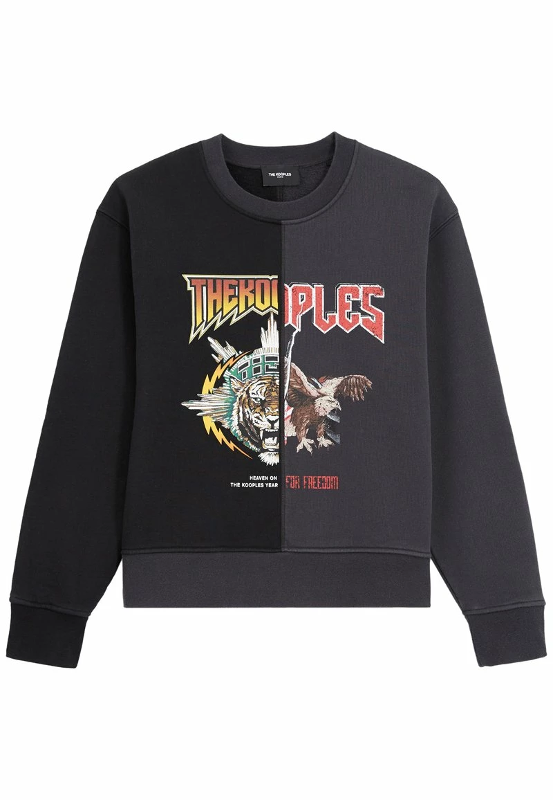 The Kooples Donna Felpa - Black Washed 7 The Kooples Donna Felpa - Black Washed - immagine 5